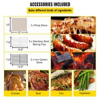 Cuptor-exterior-pentru-pizza-pe-lemne-cu-temperatură-maximă-de-500-C-pentru-grătar