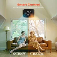 Ventilator-solar-pentru-mansardă-50-W-3000-CFM-cu-termostat-și-telecomandă