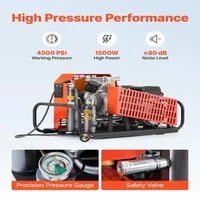 Compresor-PCP-pentru-aer-4500-PSI-cu-patru-cilindri-portabil-pentru-umplerea-buteliilor-de-scafandru-paintball-și-altele