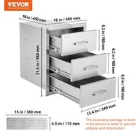 Corp-încorporabil-cu-trei-sertare-pentru-bucătărie-exterioară-și-grătar-400-x-450-x-450-mm-cu-mâner-din-oțel-inoxidabil