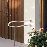 Mâner-de-sprijin-pliabil-cu-picior-80-cm-oțel-inoxidabil-136-kg