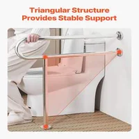 Mâner-de-sprijin-pliabil-cu-picior-80-cm-oțel-inoxidabil-136-kg