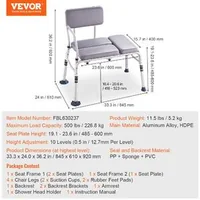 Bancă-bariatrică-pentru-transfer-în-cadă-tapițată-până-la-227-kg