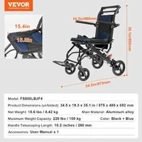 Cărucior-de-transport-din-aluminiu-compact-șezut-de-40-cm-până-la-100-kg