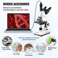 Microscop-compus-trinocular-40-5000-cu-masă-mecanică-pe-două-niveluri