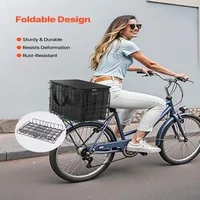 Coș-posterior-pliabil-pentru-bicicletă-cu-prelată-impermeabilă-și-plasă