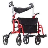 Combinat-cadru-de-mers-rolator-și-cărucior-de-transport-2-în-1-până-la-136-kg
