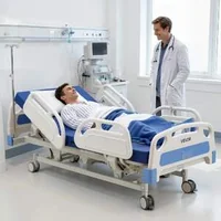 Pat-electric-premium-de-spital-cu-5-funcții-până-la-250-kg