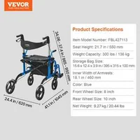 Rolator-și-scaun-de-transport-2-în-1-până-la-136-kg-pentru-orice-teren
