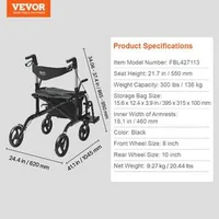 Rolator-și-scaun-de-transport-2-în-1-până-la-136-kg-pentru-orice-teren