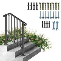 Balustradă-din-fier-forjat-pentru-scări-Pentru-2-sau-3-trepte-cu-design-în-formă-de-X-dimensiuni-diferite
