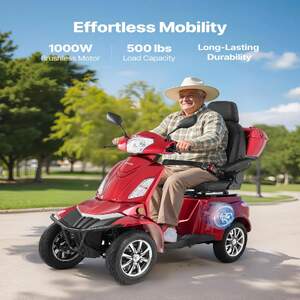 Scuter-electric-de-mobilitate-întărit-1000W-până-la-227-kg