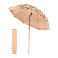 Umbrelă-Tiki-tropicală-cu-efect-de-paie-183-cm-pentru-plajă-și-terasă