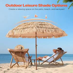 Umbrelă-Tiki-tropicală-cu-efect-de-paie-183-cm-pentru-plajă-și-terasă