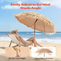 Umbrelă-Tiki-tropicală-cu-efect-de-paie-183-cm-pentru-plajă-și-terasă