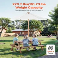Set-din-lemn-pentru-grădină-Masă-de-picnic-cu-bănci-și-locaș-pentru-umbrelă