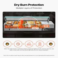 Bain-Marie-profesional-pentru-bufet-6-tăvi-1-3-cu-capac-din-sticlă
