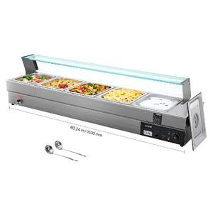 Bain-marie-electric-profesional-5-5-L-cu-protecție-din-sticlă