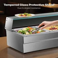Bain-marie-electric-profesional-5-5-L-cu-protecție-din-sticlă