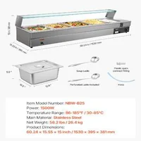 Bain-marie-electric-profesional-5-5-L-cu-protecție-din-sticlă