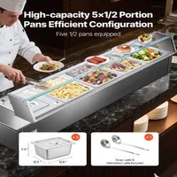 Bain-marie-electric-profesional-5-5-L-cu-protecție-din-sticlă