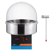 Mașină-profesională-pentru-vată-de-zahăr-cu-capac-de-protecție-1000W-albastră