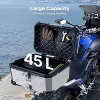 Cutie-pentru-motocicletă-Top-Case-45-l-din-aliaj-de-aluminiu-cu-încuietoare-și-spătar