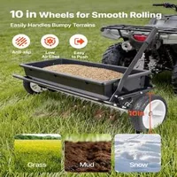 Aerator-tractat-și-cărucior-de-împrăștiere-2-în-1-45-4-kg-lățime-0-81m