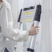 Scară-telescopică-Pettex-5-m-până-la-150-kg-cu-retragere-prin-apăsarea-unui-singur-buton