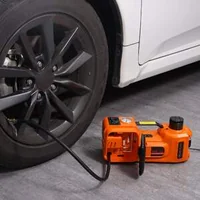 Cric-hidraulic-electric-de-podea-pentru-mașină-5-tone-12V-pompă-integrată-pentru-umflare-anvelope