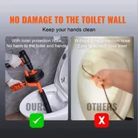 Șnec-de-curățare-canalizare-2-3m-cu-adaptor-pentru-bormașină-pentru-desfundarea-scurgerilor-chiuvetelor-de-bucătărie-și-baie-cu-furtun-protector-și-mănuși