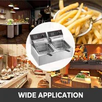 Friteuză-electrică-5000W-cu-rezervor-dublu-din-oțel-inoxidabil-12l-2x6l
