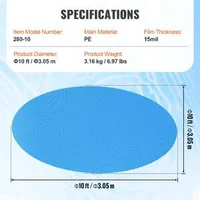 Prelată-solară-pentru-piscină-Ø-3-05m-pătură-termică-extra-groasă-de-15-mil