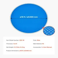 Prelată-solară-pentru-piscină-Ø-5-49m-pătură-termică-groasă-de-12-mil