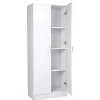 Dulap-de-bucătărie-pentru-alimente-înălțime-de-152-cm-independent-capacitate-de-50-kg-pe-fiecare-raft-cu-3-rafturi-2-reglabile-din-lemn-compozit-pentru-bucătărie-și-sufragerie