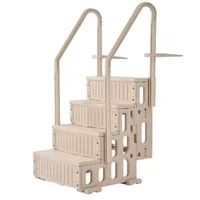 Scară-pentru-piscină-supraterană-4-trepte-până-la-181-kg-Culoare-Taupe