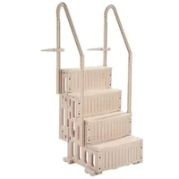 Scară-pentru-piscină-supraterană-4-trepte-până-la-181-kg-Culoare-Taupe