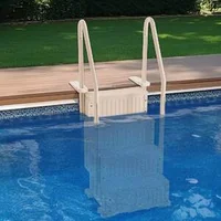 Scară-pentru-piscină-supraterană-4-trepte-până-la-181-kg-Culoare-Taupe