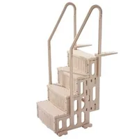 Scară-pentru-piscină-supraterană-4-trepte-până-la-181-kg-Culoare-Taupe