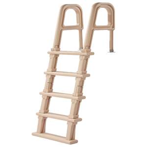 Scară-înclinată-pentru-piscină-5-trepte-până-la-136-kg-Culoare-Taupe