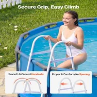 Scară-dublă-pentru-piscină-tip-A-ramă-3-trepte-până-la-136-kg-91-4-cm