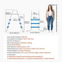 Scară-dublă-pentru-piscină-tip-A-ramă-3-trepte-până-la-136-kg-91-4-cm