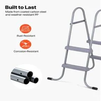 Scară-dublă-pentru-piscină-tip-A-2-trepte-până-la-136-kg-83-8-cm