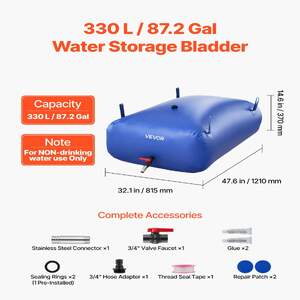Rezervor-portabil-pliabil-pentru-apă-330-l-Albastru-1000D-PVC