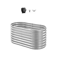 Strat-oval-metalic-adânc-de-grădină-120-x-60-x-60-cm-galvanizat