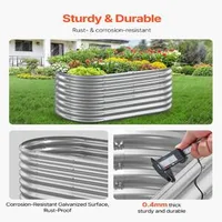 Strat-oval-metalic-adânc-de-grădină-120-x-60-x-60-cm-galvanizat