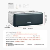 Mașină-automată-de-înghețată-de-casă-1-4-l-cu-compresor-încorporat