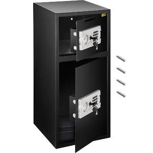 Seif-cu-ușă-dublă-dimensiune-83-cm-volum-74-litri-pentru-arme-și-bani-construcție-puternică-din-fier