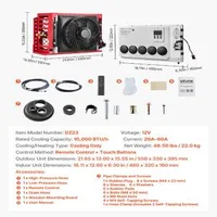 Aer-condiționat-mini-split-pentru-camion-microbuz-autobuz-și-autorulotă-12V-10000-BTU-răcire-rapidă