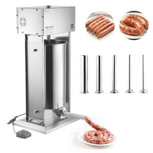 Umplutor-electric-pentru-cârnați-25L-55-lbs-oțel-inoxidabil